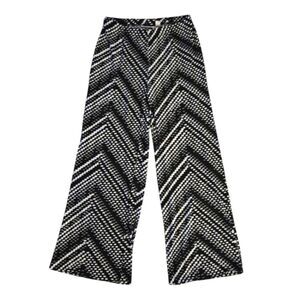 EC CHICO'S PALAZO PANTS W/ ELASTIC WAIST SZ. M TALL (CHICO'S SZ. 1)